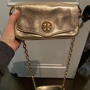 Tori Burch mini evening bag.